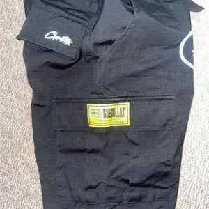 パンツ Corteiz GUERILLAZ CARGO SHORT [BLACK] Corteiz Guerillaz Cargo Shorts - Black – HypeVision